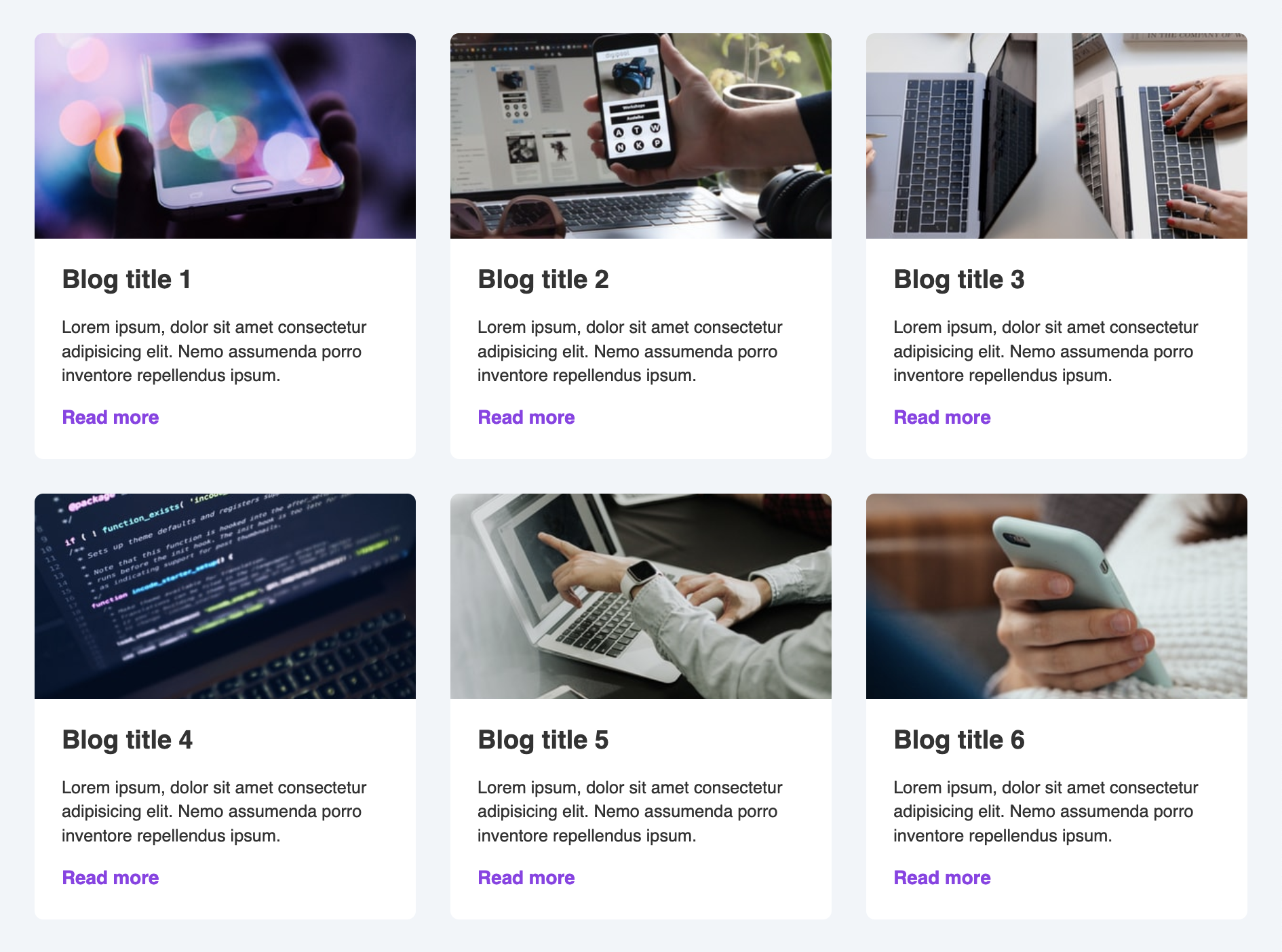 Blog Posts
