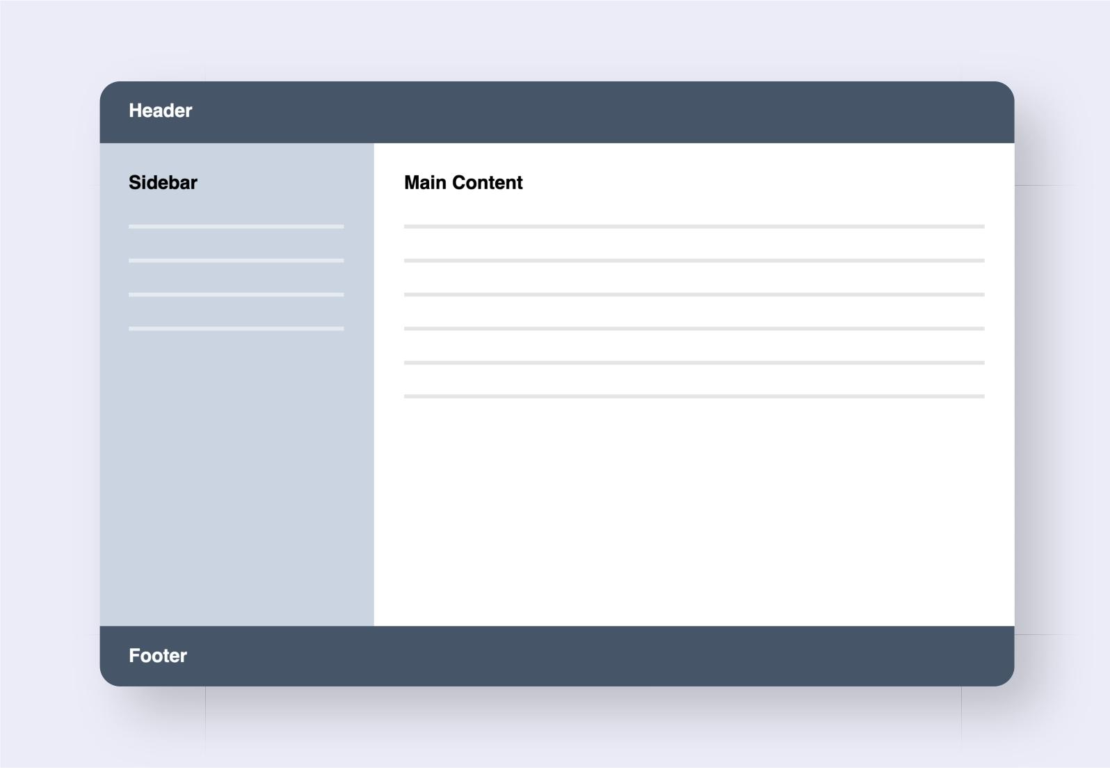 Page Layout with Grid